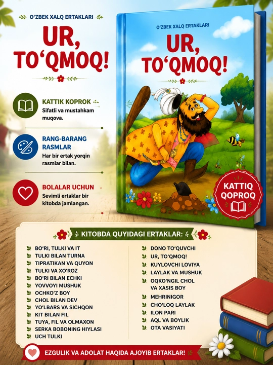 Ur To‘qmoq va boshqa ertaklar – o‘zbek xalq ertaklari to‘plami - 
