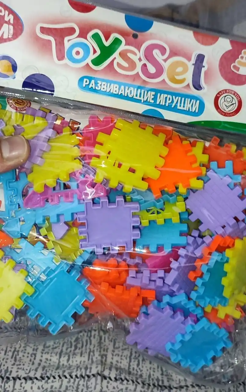 Конструктор мозаика для детей, конструктор блоки, Лего 3D детали, развивающая игра
