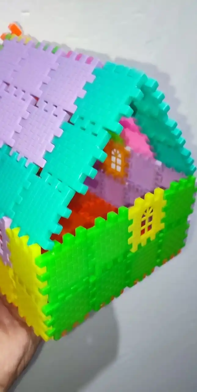 Конструктор мозаика для детей, конструктор блоки, Лего 3D детали, развивающая игра