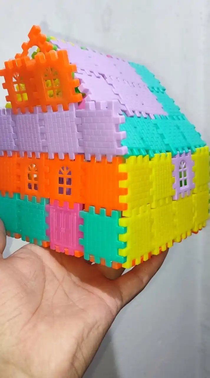 Конструктор мозаика для детей, конструктор блоки, Лего 3D детали, развивающая игра