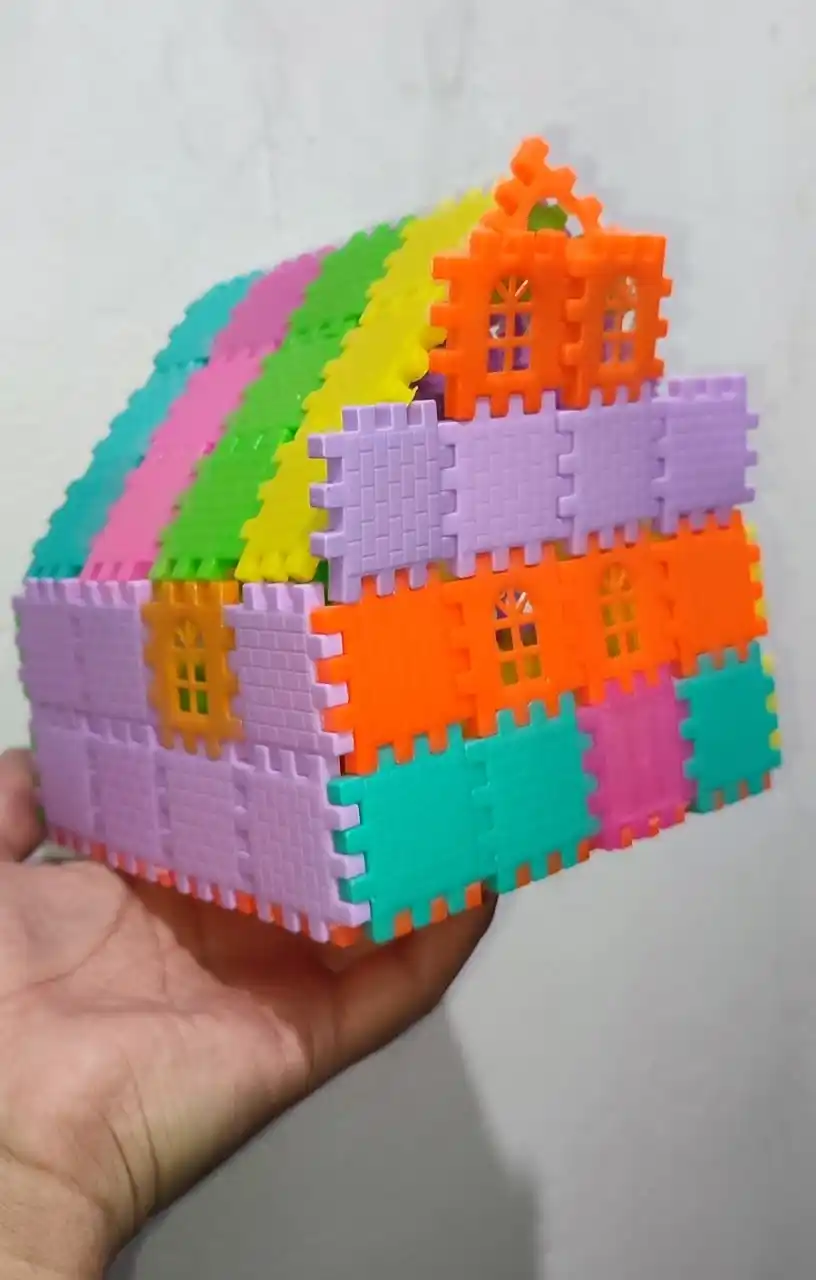Конструктор мозаика для детей, конструктор блоки, Лего 3D детали, развивающая игра