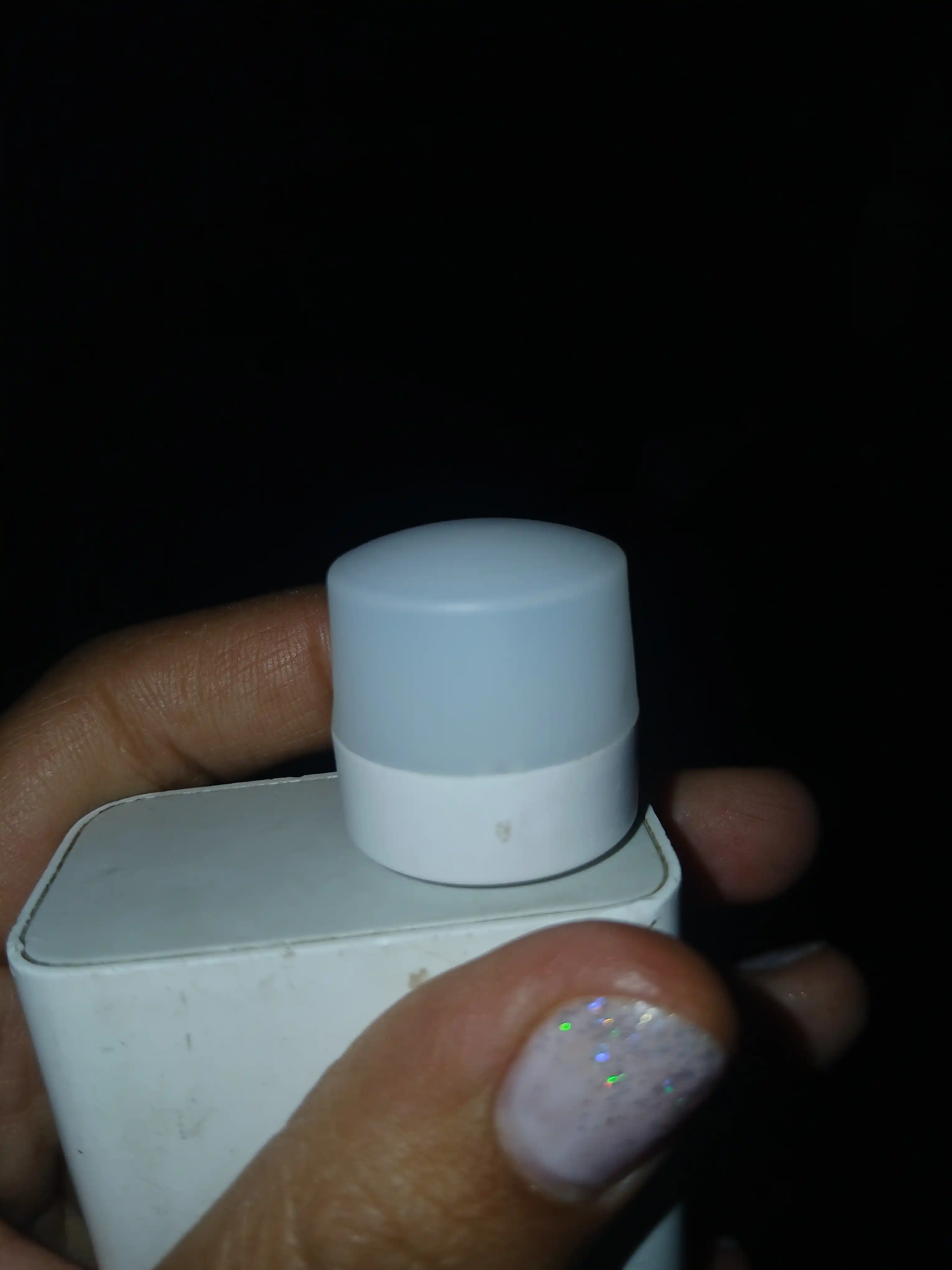 Набор USB-ночников (2 шт.) Миниатюрный светодиодный ночник, теплый и белый свет