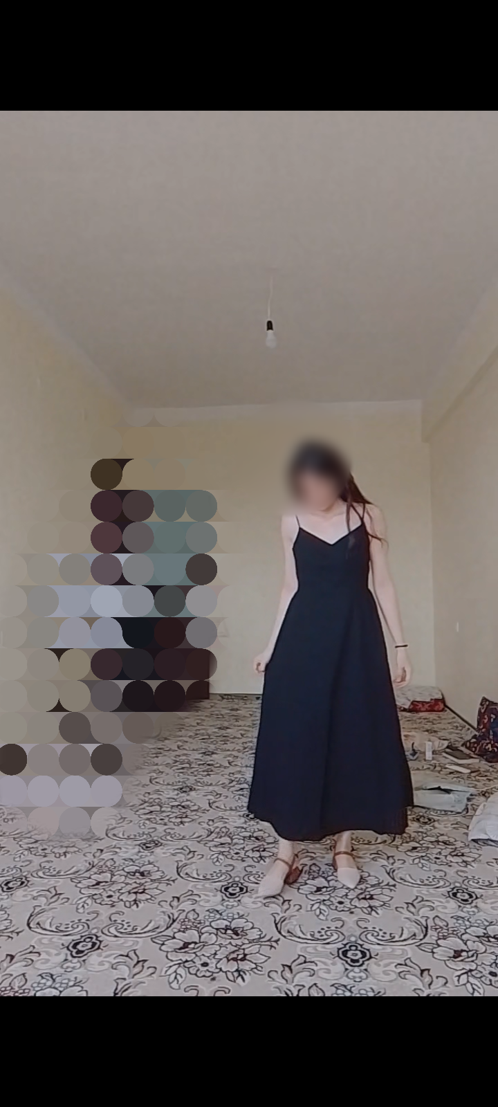 Selfie brendining ingichka breteleli midi ayollar сарафani