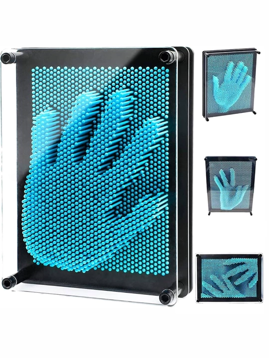 Pinart 3D Hand Mold – 3D Pin Art haykalcha, antistress va dekor sovg'a - 