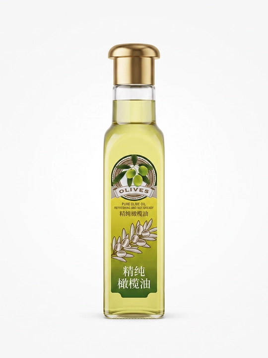 Soch, yuz va badan uchun kosmetik zaytun moyi OLIVES, oziqlantiruvchi va namlantiruvchi