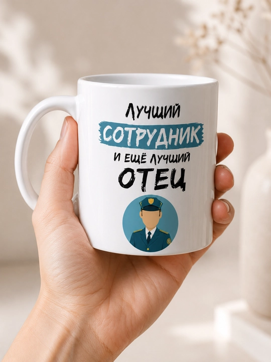 Kasb egalari uchun sovg‘a krujka, yurist, o'qituvchi, shifokor va boshqalar