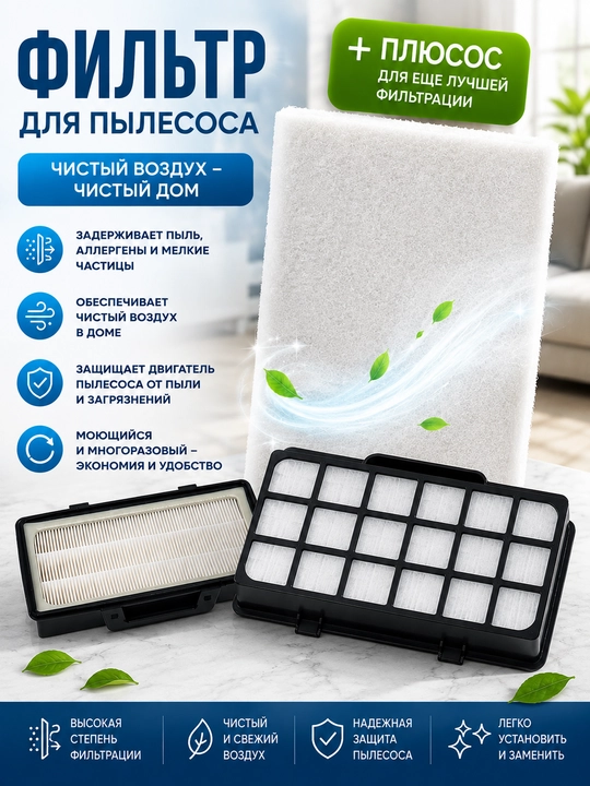 Фильтр двигателя для пылесосов, Tefal - 