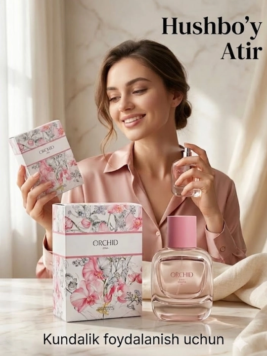 Парфюмерная вода Zara Orchid женская нежная свежая, 90 мл