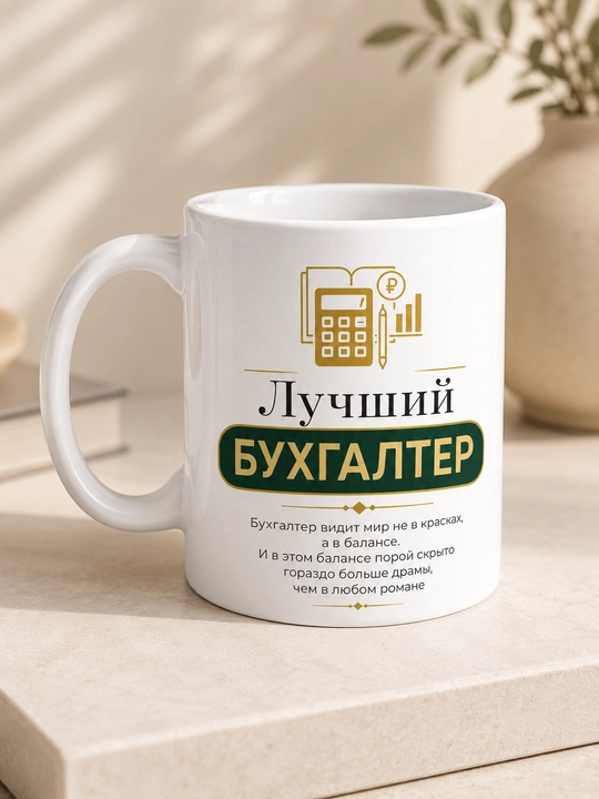 Kasb egalari uchun sovg‘a krujka, yurist, o'qituvchi, shifokor va boshqalar
