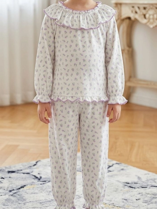 Qizlar uchun pijama, 100% paxta
