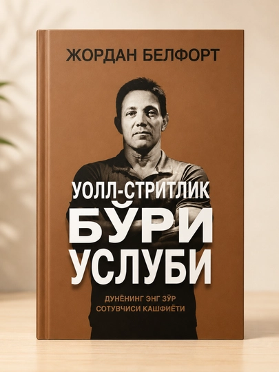 «Метод волка с Уолл-стрит» — Джордан Белфорт. На узбекском языке - 