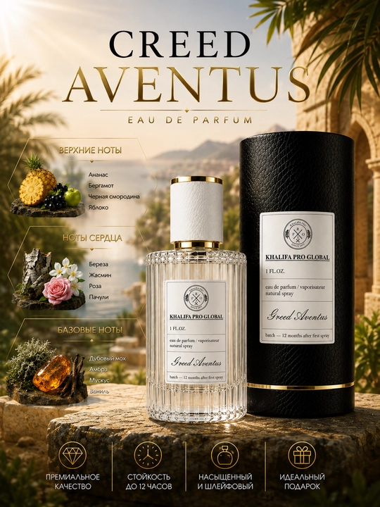 Erkaklar uchun parfyumlangan suv 30 ml 50 ml 100 ml