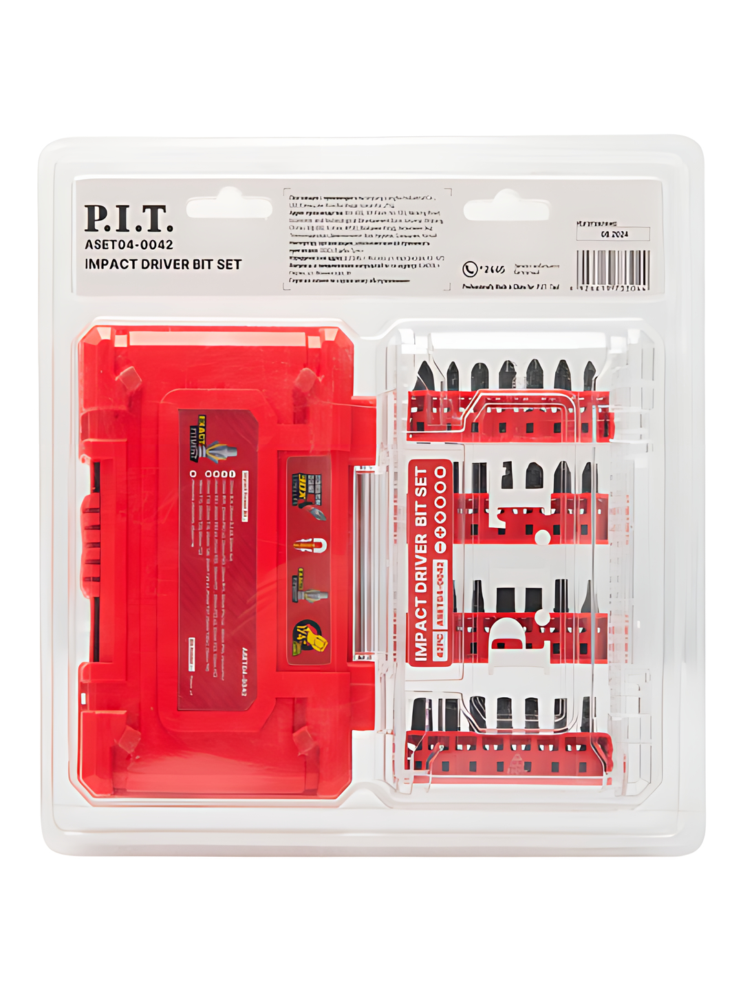 Zarbli magnit bitlar to’plami P.I.T. DRUA ASET04-0042