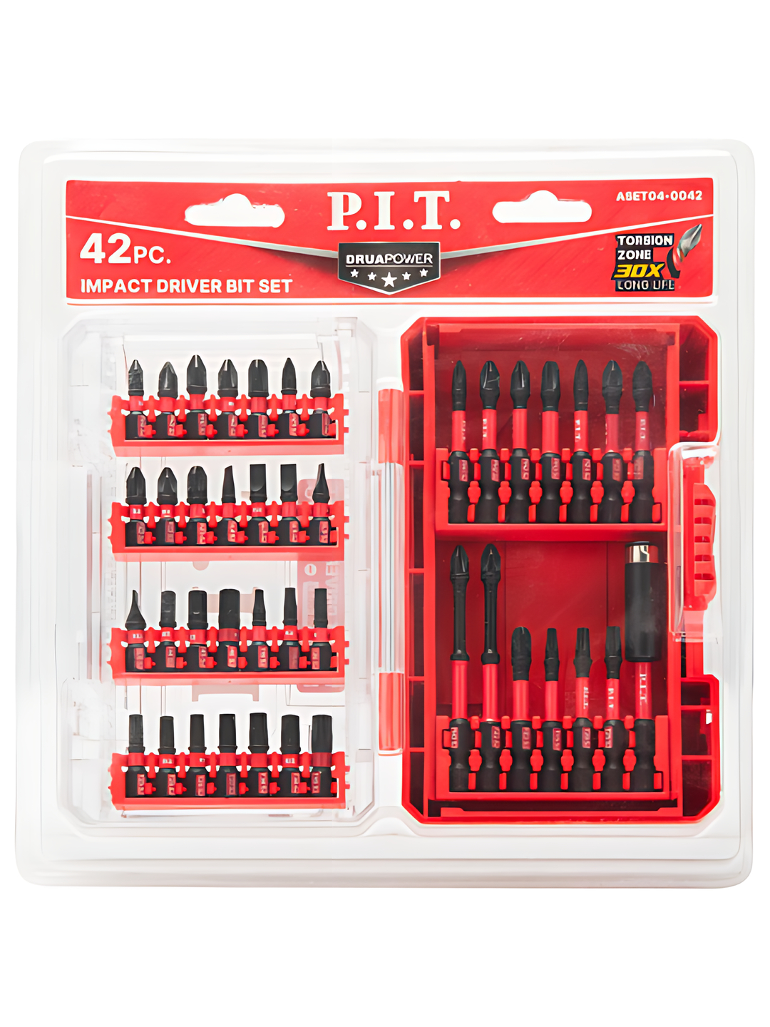 Zarbli magnit bitlar to’plami P.I.T. DRUA ASET04-0042