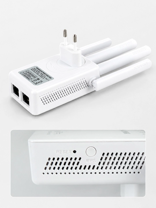 Mini Wi-Fi router, signal kuchaytirgich va repetitor, 3 tasi 1 da
