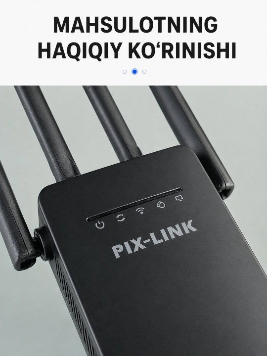 Mini Wi-Fi router, signal kuchaytirgich va repetitor, 3 tasi 1 da