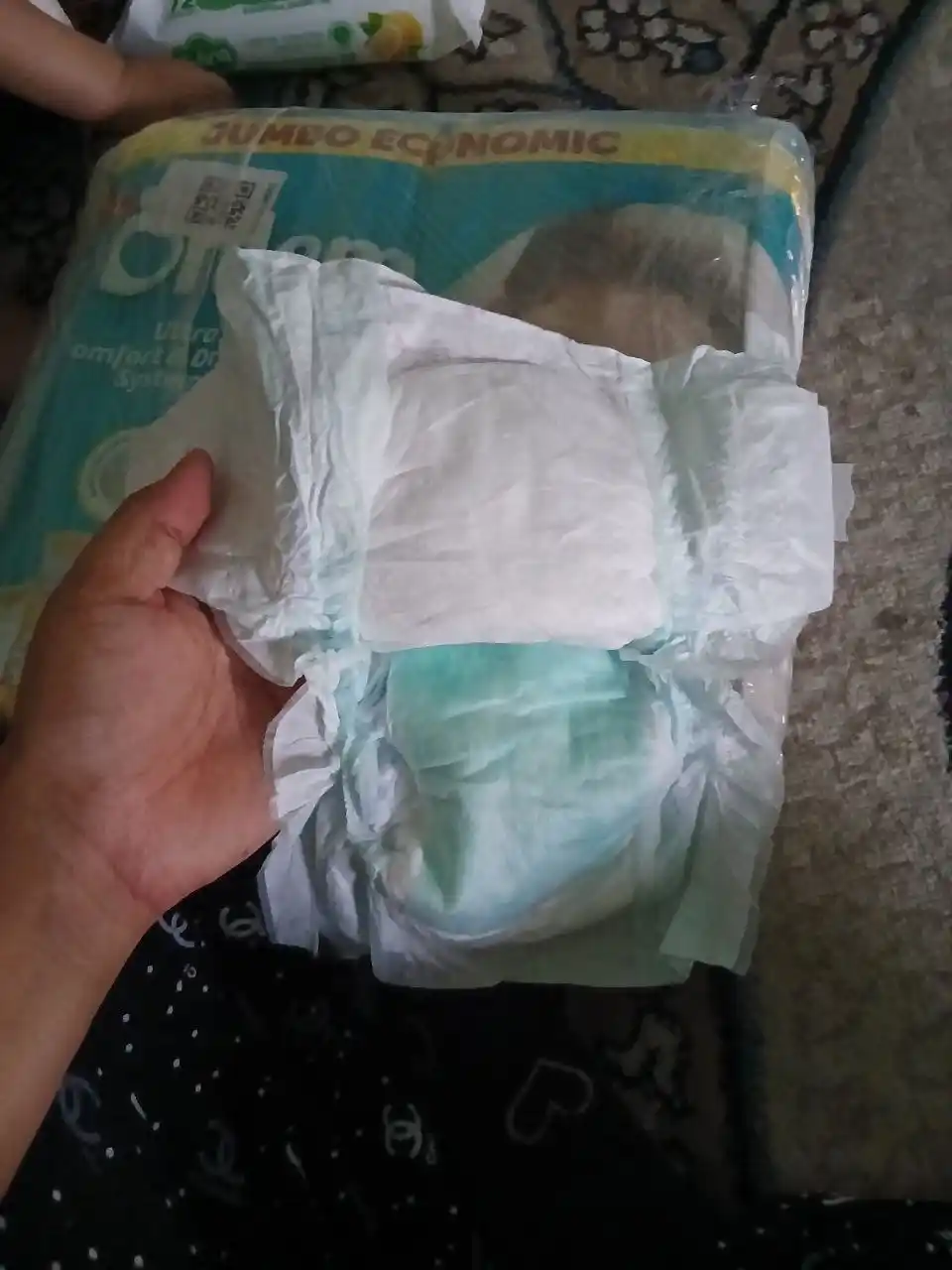 Bolalar tagligi pampers "Onlem Jumbo Economic", 1 o‘lcham, 78 dona