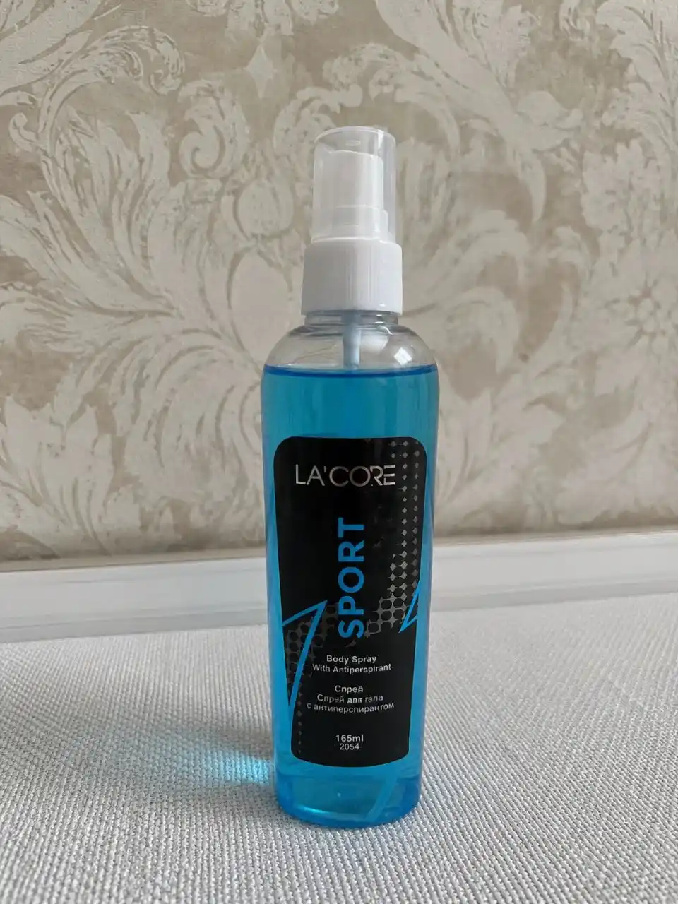 Lacore Sport Body Spray, мужской спрей, антиперспирант, спрей для тела, 165 мл