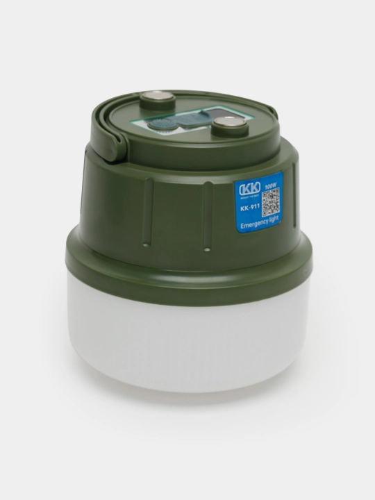 Фонарь KK-911, LED лампа, 3 цвета, USB Type-C, магнитный, аккумуляторный светильник