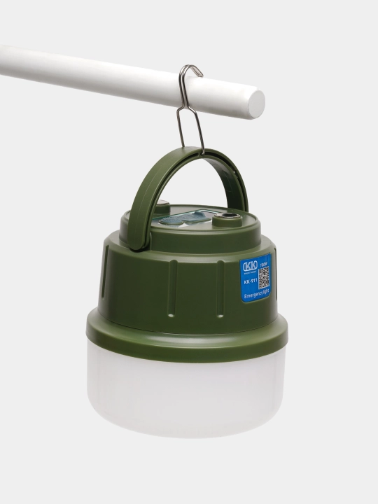 Фонарь KK-911, LED лампа, 3 цвета, USB Type-C, магнитный, аккумуляторный светильник