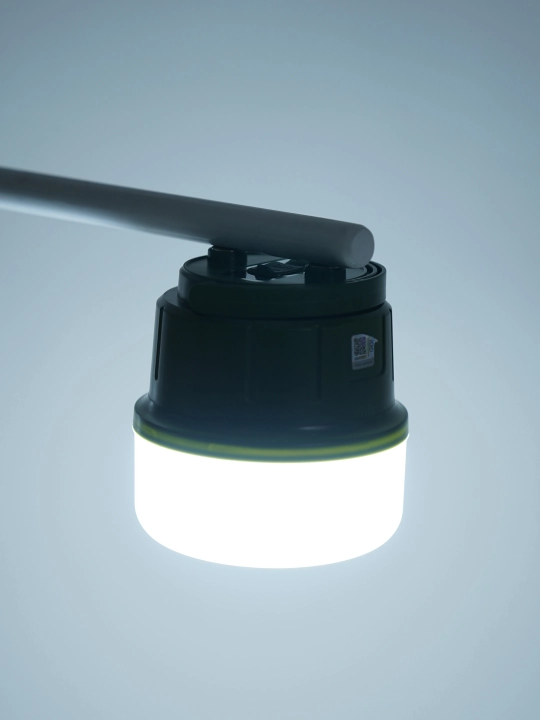 Фонарь KK-911, LED лампа, 3 цвета, USB Type-C, магнитный, аккумуляторный светильник