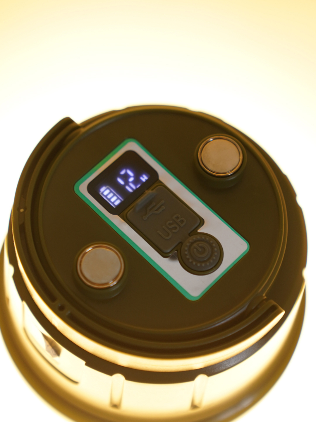 Фонарь KK-911, LED лампа, 3 цвета, USB Type-C, магнитный, аккумуляторный светильник