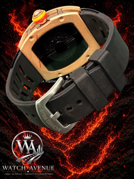Кварцевые часы Richard Mille Dragon Eye GOLD 