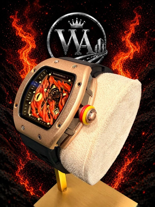 Кварцевые часы Richard Mille Dragon Eye GOLD 