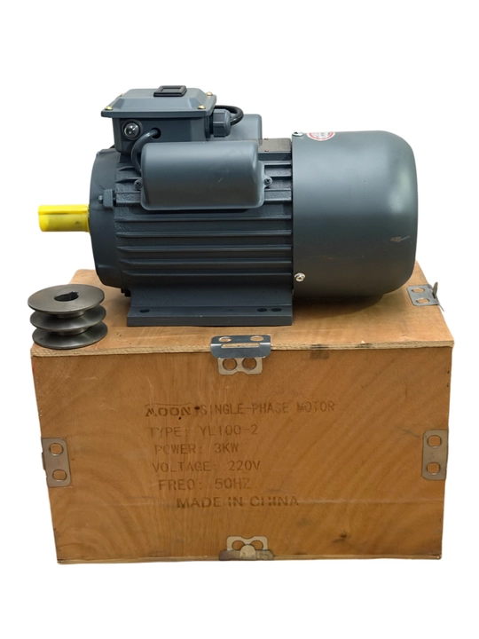 Bir fazali elektr motor MOON YL90L‑2 2,2kVt / YL100L‑2 3kW 220V 3000rpm IP55