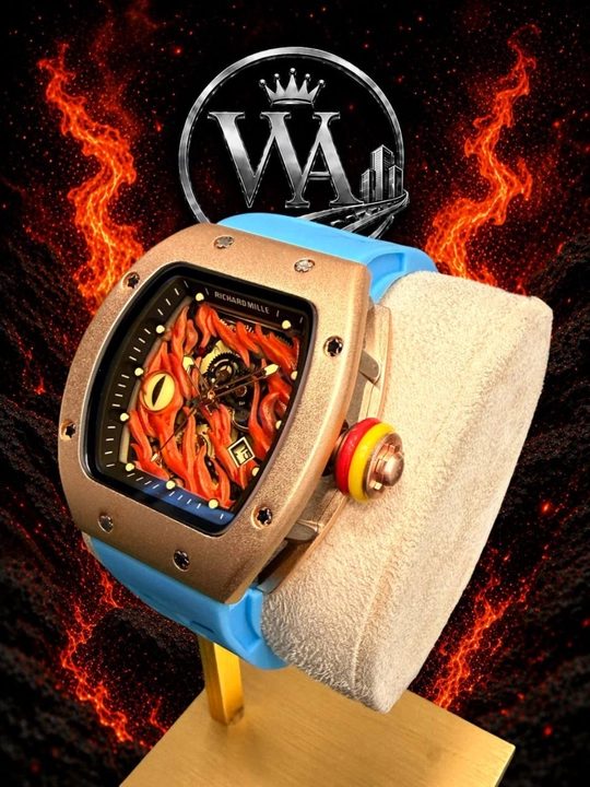 Кварцевые часы Richard Mille Dragon Eye GOLD 