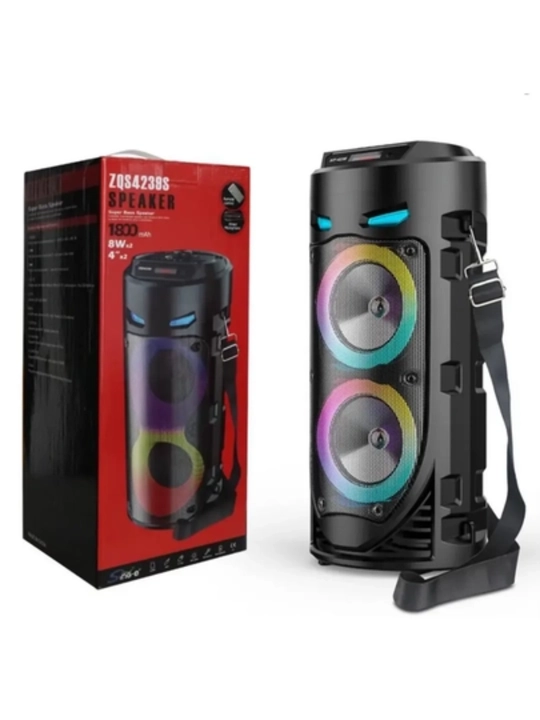 RGB LED, mikrofon va DU pulti bilan jihozlangan ko‘p funksiyali Bluetooth karaoke karnay