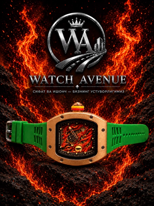 Кварцевые часы Richard Mille Dragon Eye GOLD 