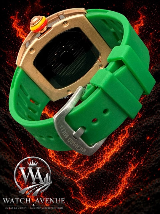 Кварцевые часы Richard Mille Dragon Eye GOLD 