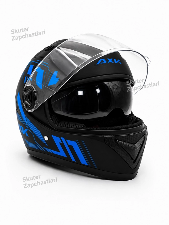 AXK moto shlem, skuter kaska va mototsikl uchun himoya moto kaska Model: 557-903