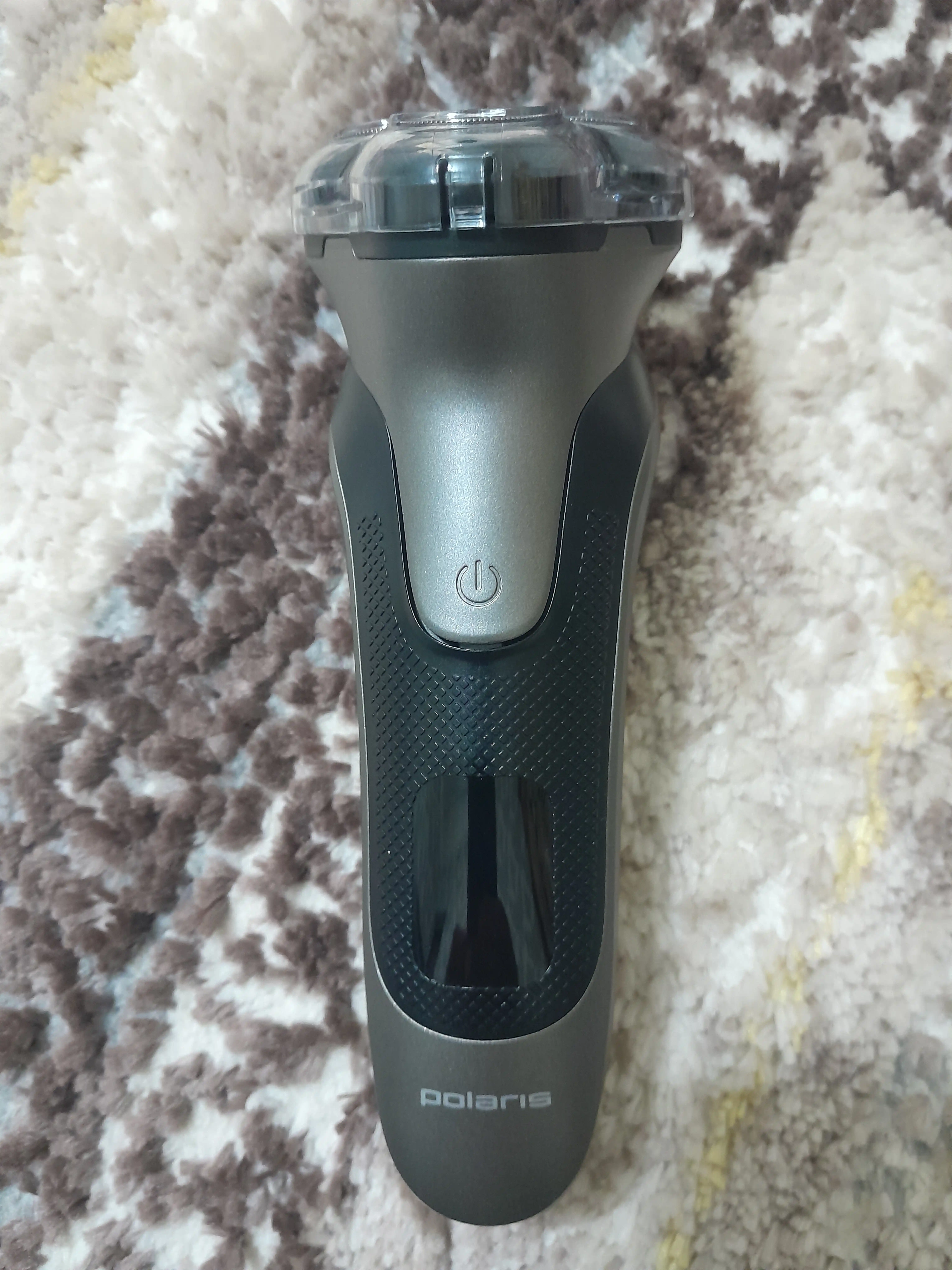 Elektr ustara PMR 0420R flex&float 4D PRO qora/kumush POLARIS