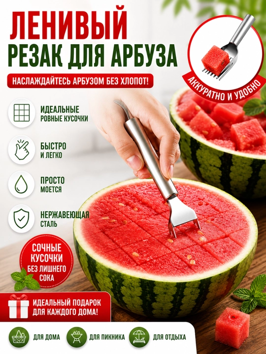 Овощерезка для нарезки лимона и арбуз, кухонный аксессуар