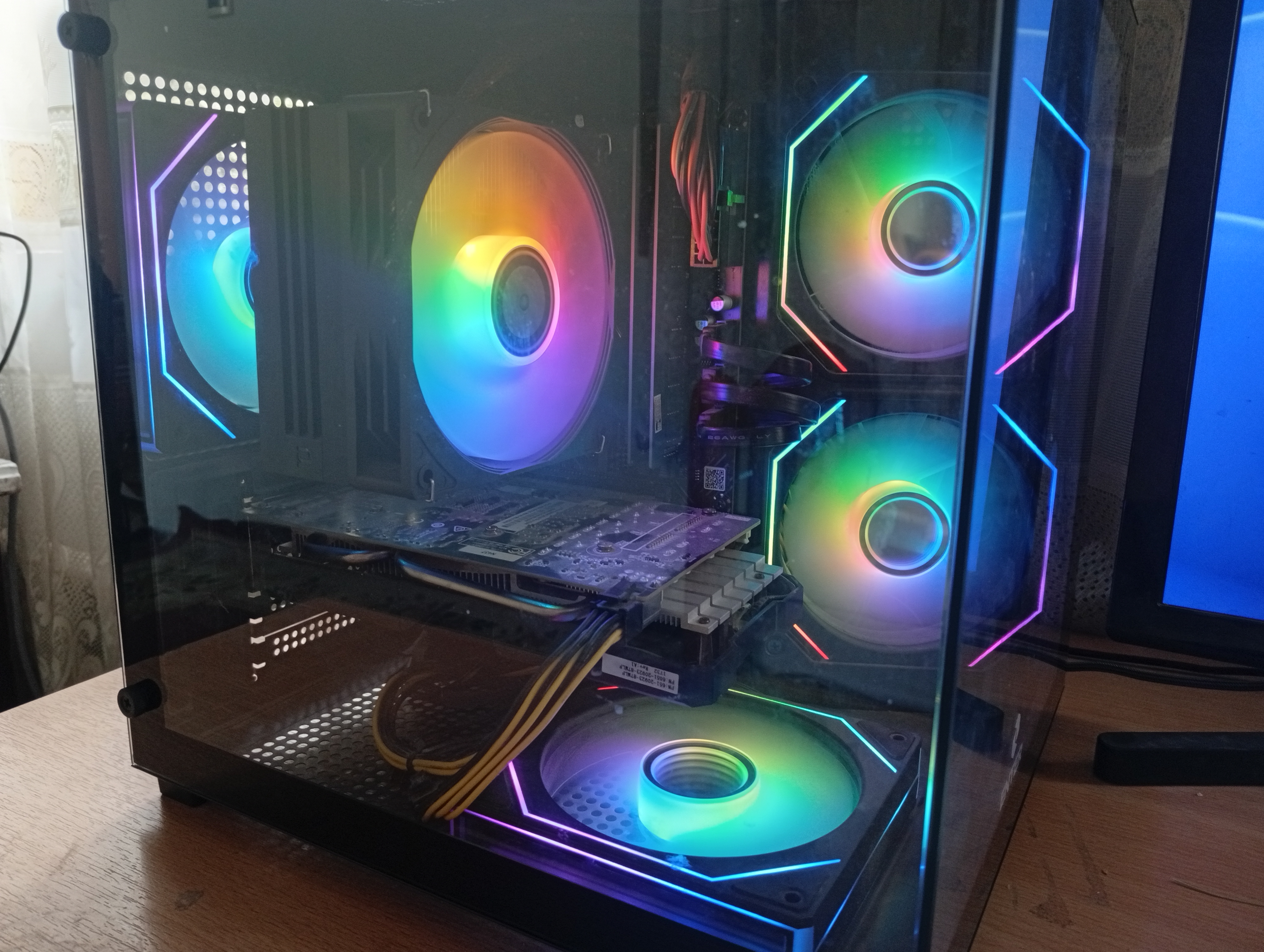 Кулер для процессора S50 с RGB-подсветкой для процессоров Intel и AMD.