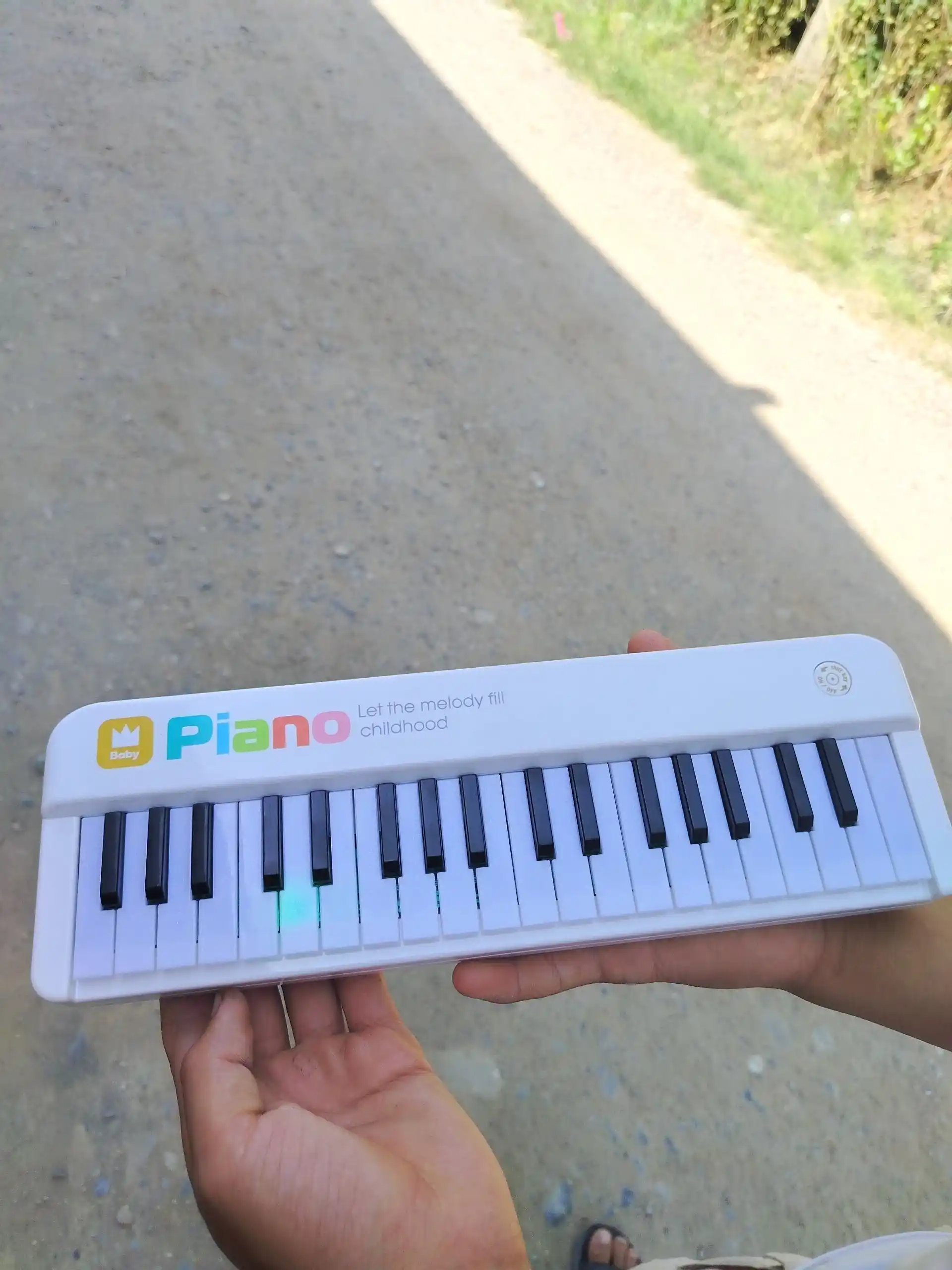 Детское музыкальное пианино Baby Piano, 3 размера, световые и музыкальные эффекты