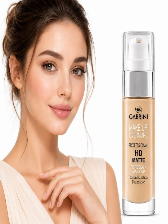 Тональный крем Gabrini HD Matte плотное покрытие, тональный крем, тональный крем Gabrini - 
