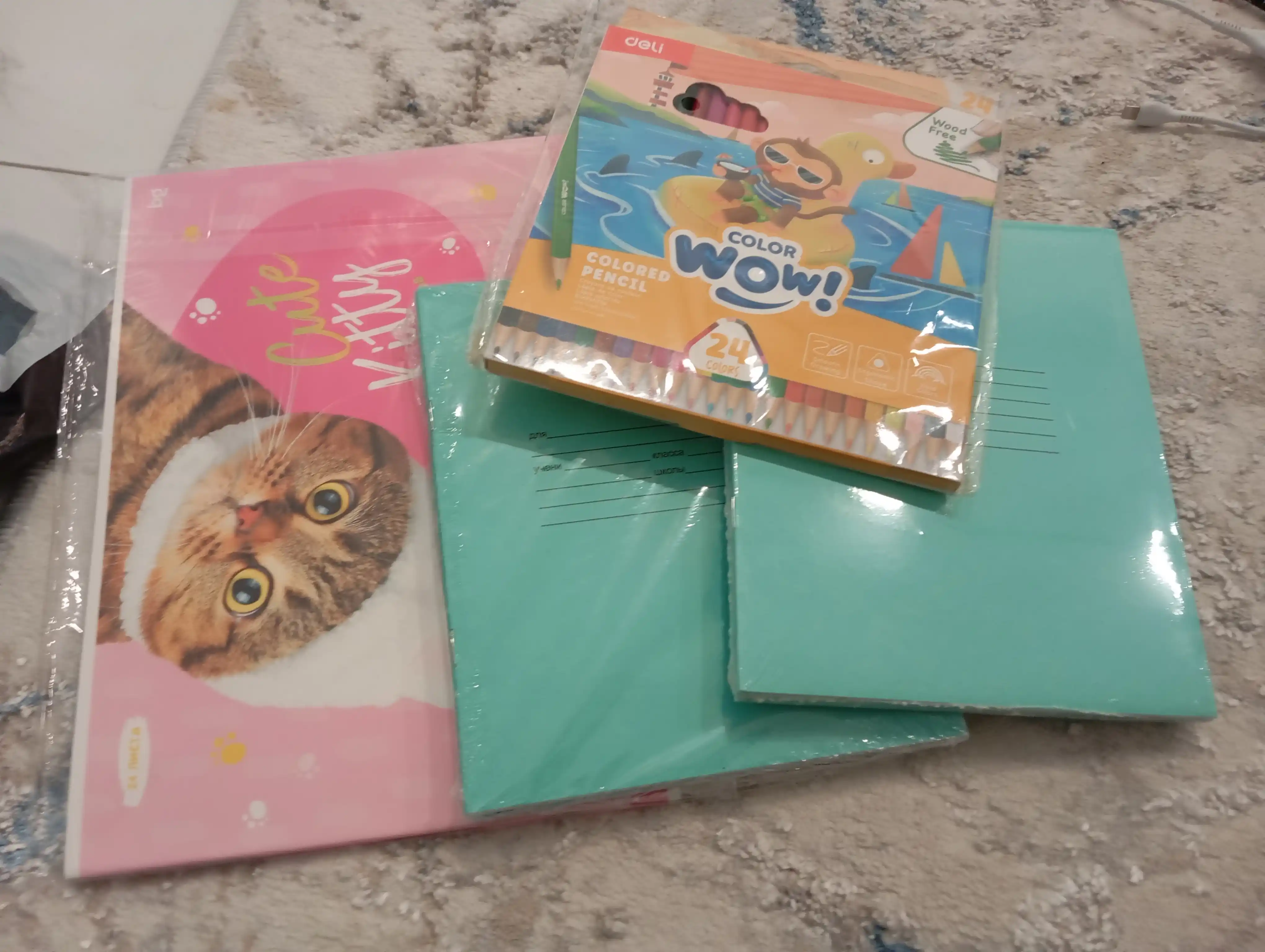 Daftarlar chiziqli, 12 varaq, 10 dona