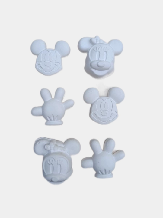 Bo‘yash uchun gips haykalchalar stitch, ko'k traktor, marvel, spanchbob, roblox, koinot - 