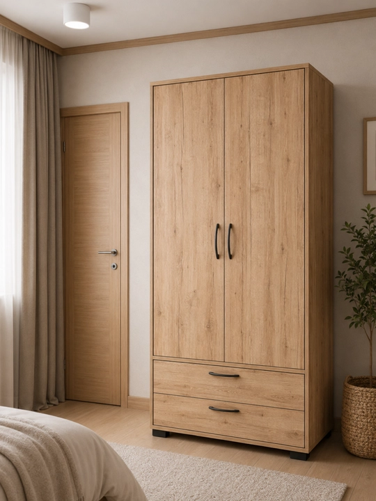Компактный и вместительный шкаф Comfort из ЛДСП российского производства - 