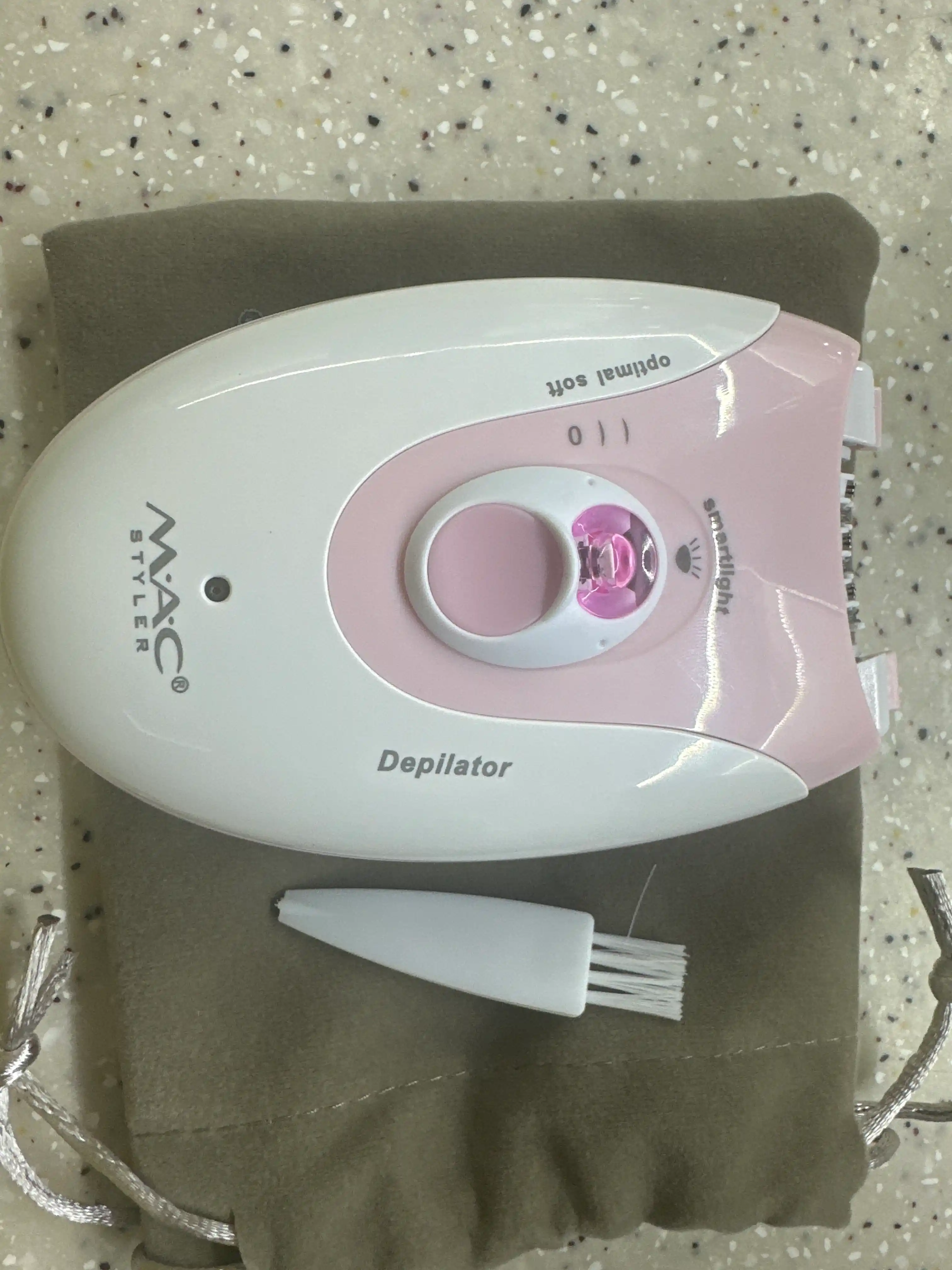 Epilyator simsiz MAC styler, ayollar uchun professional depilyator