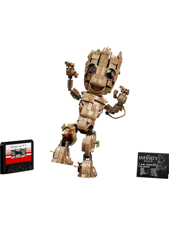 Kolleksion Lego konstruktor Grut figurasi, 476 ta qism