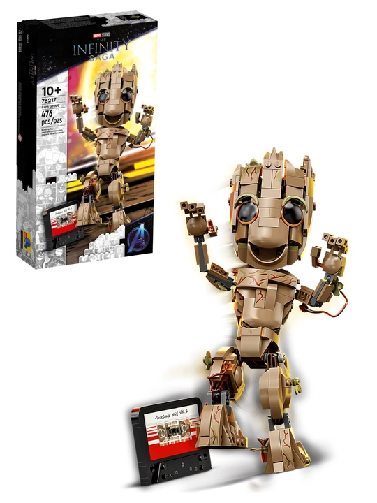 Kolleksion Lego konstruktor Grut figurasi, 476 ta qism