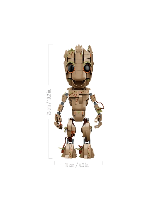 Kolleksion Lego konstruktor Grut figurasi, 476 ta qism