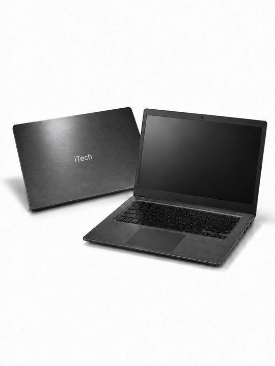 Ноутбук iTech 14, 8 ГБ ОЗУ, SSD 256 ГБ, экран 14" HD, Windows 10 Pro, для работы и учебы - 
