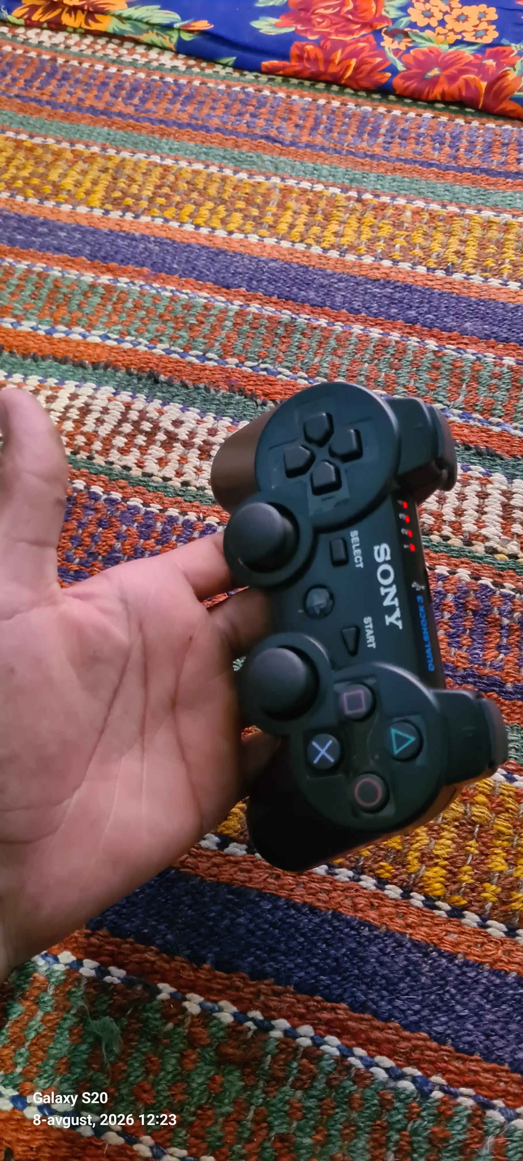 Bluetooth Joystik DualShock 3, Playstation 3 uchun kontroller, simsiz geympad