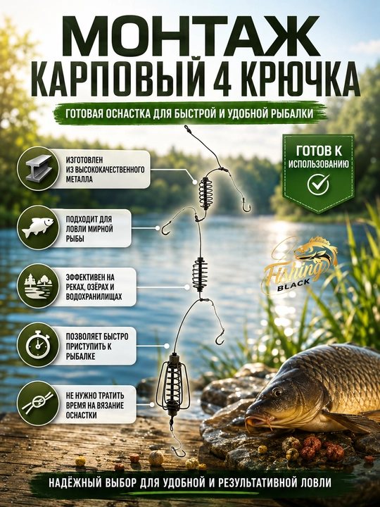 Монтаж рыболовный - 
