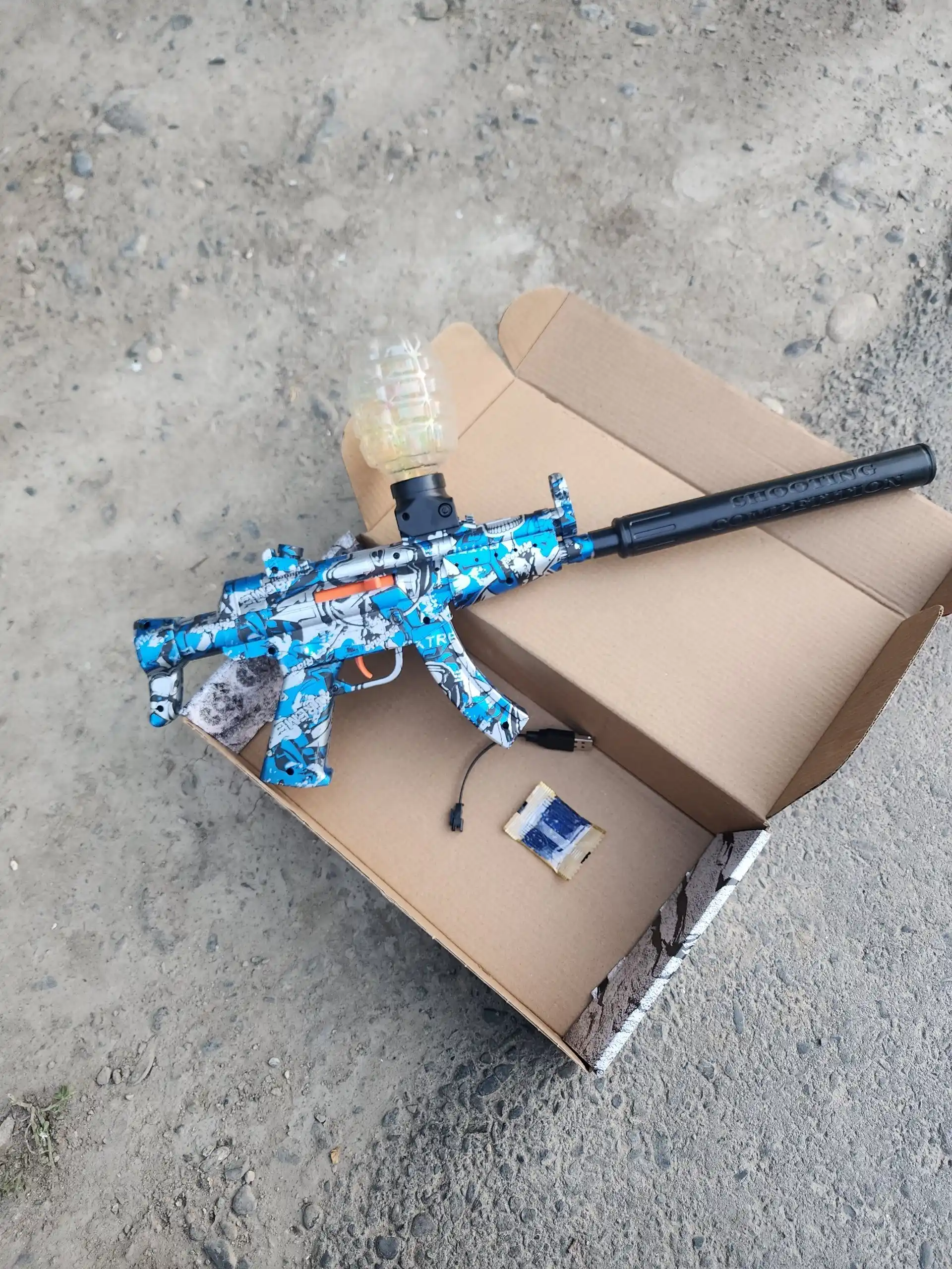 Орбизный автомат игрушка и игрушечный пистолет орбиз M 416, AK47 MP5 UZI SCAR-L для детей